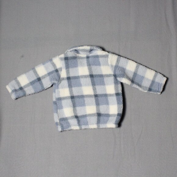 Just One You Made by Carter’s Baby Boys Plaid Sherpa Pullover | 9M - Picture 3 of 4